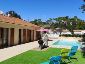 Maison avec piscine chauffée à 700m de la mer, 8 pers, proche centre ville, Jard sur Mer - FR-1-357-323